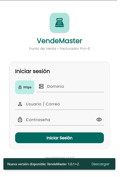 Inicio de sesion de Loble en modo claro